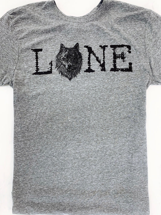 LWSC Grey Wolf Lone T-Shirt